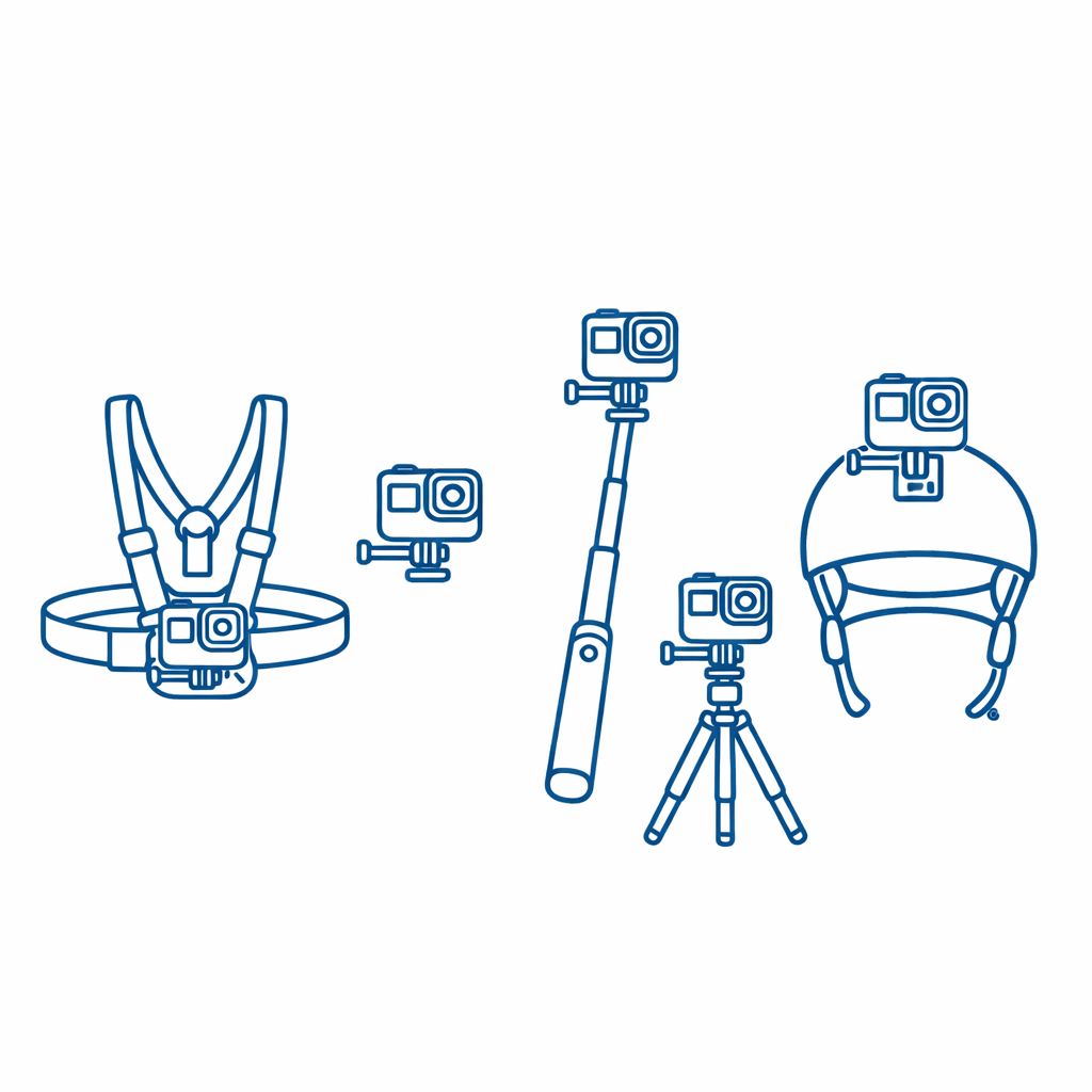 Accessoires caméras d’action