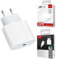 Chargeur USB-C 20W Charge Rapide Power Delivery Compatible iPhone 17/16/15, Samsung Galaxy, Xiaomi, Google Pixel – Adaptateur Secteur