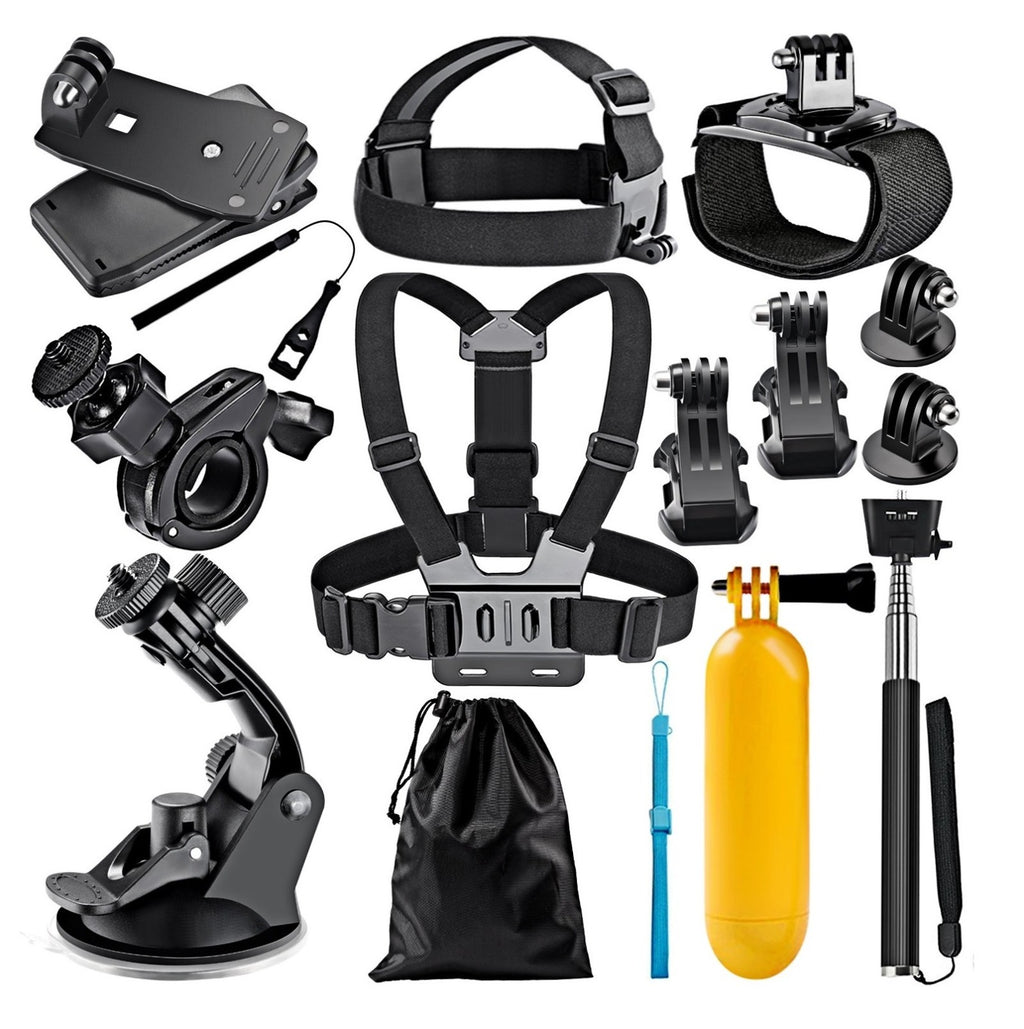 Pack d'accessoires pour caméra GoPro 12en1