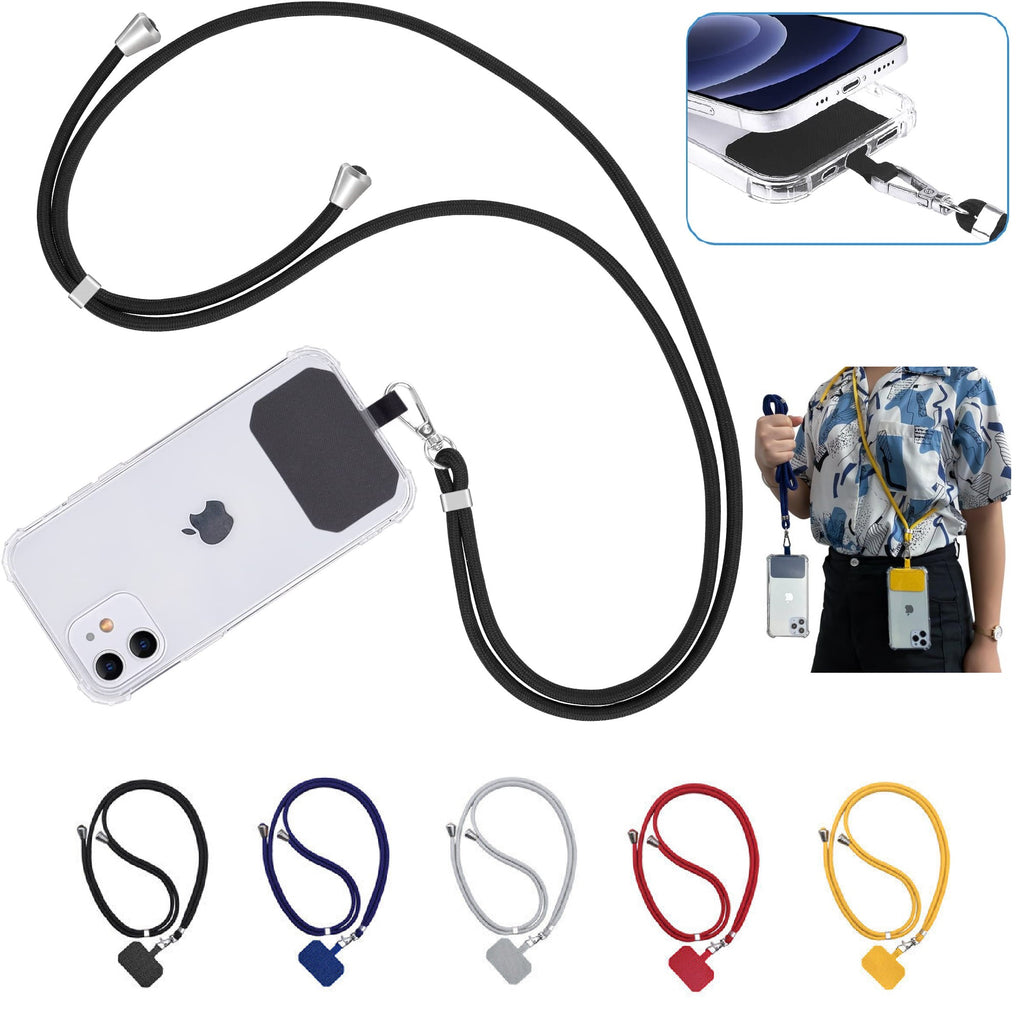 Lanière sangle Cordon Tour de Cou Universel pour téléphone – Mains Libres et Anti-Chute iPhone | Samsung
