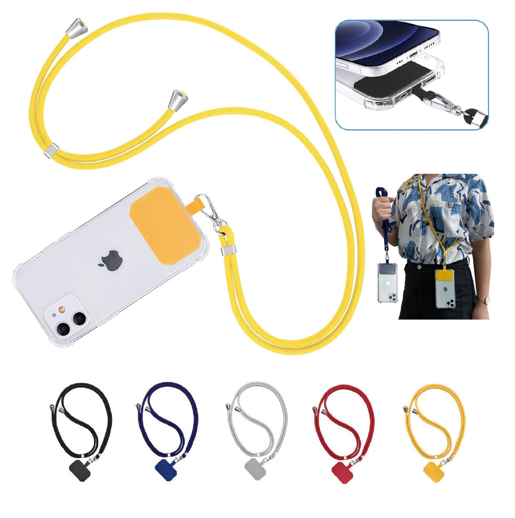 Lanière sangle Cordon Tour de Cou Universel pour téléphone – Mains Libres et Anti-Chute iPhone | Samsung