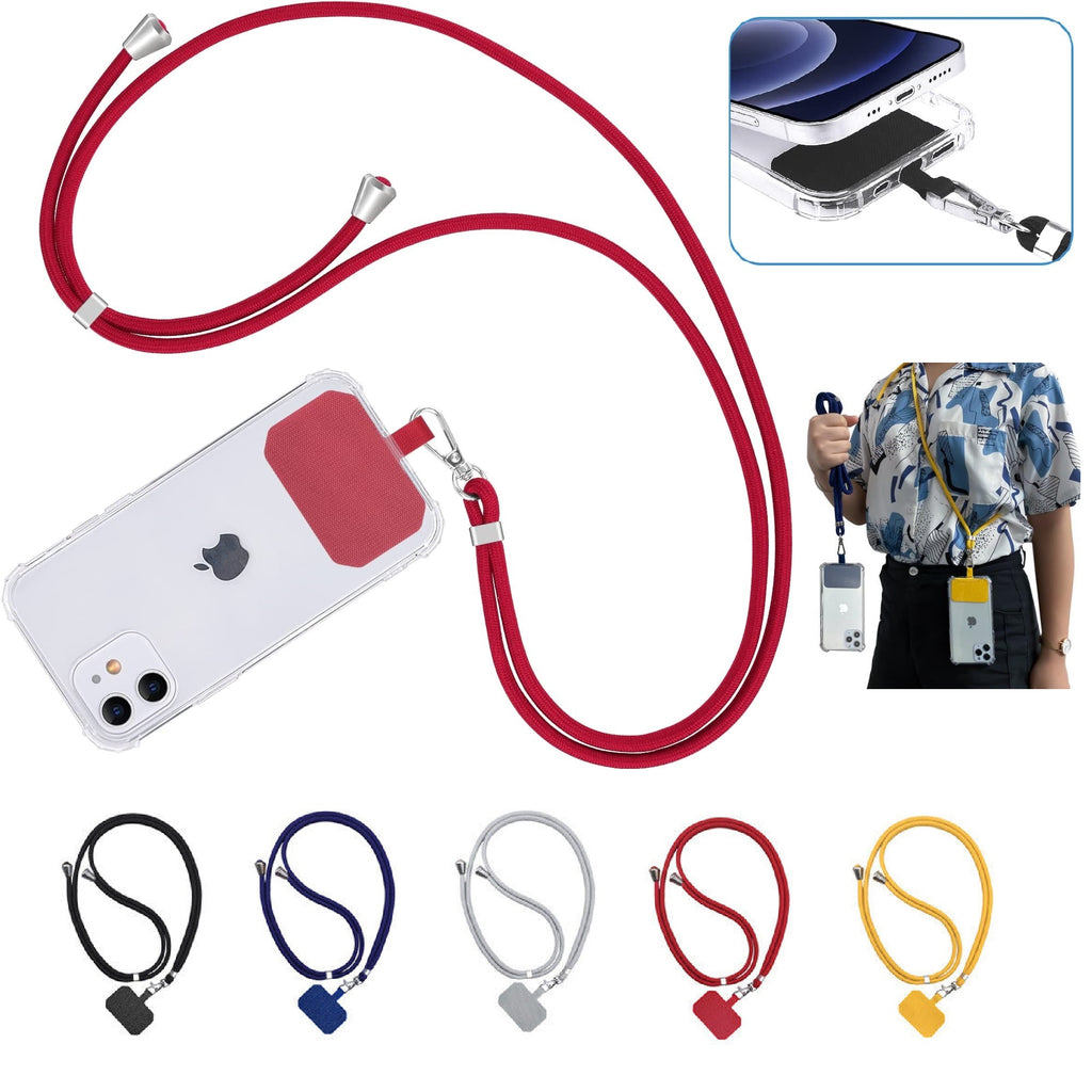 Lanière sangle Cordon Tour de Cou Universel pour téléphone – Mains Libres et Anti-Chute iPhone | Samsung