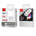 Chargeur pour Apple iPhone rapide 20W 3A USB TYPE C + câble Lightning  1m