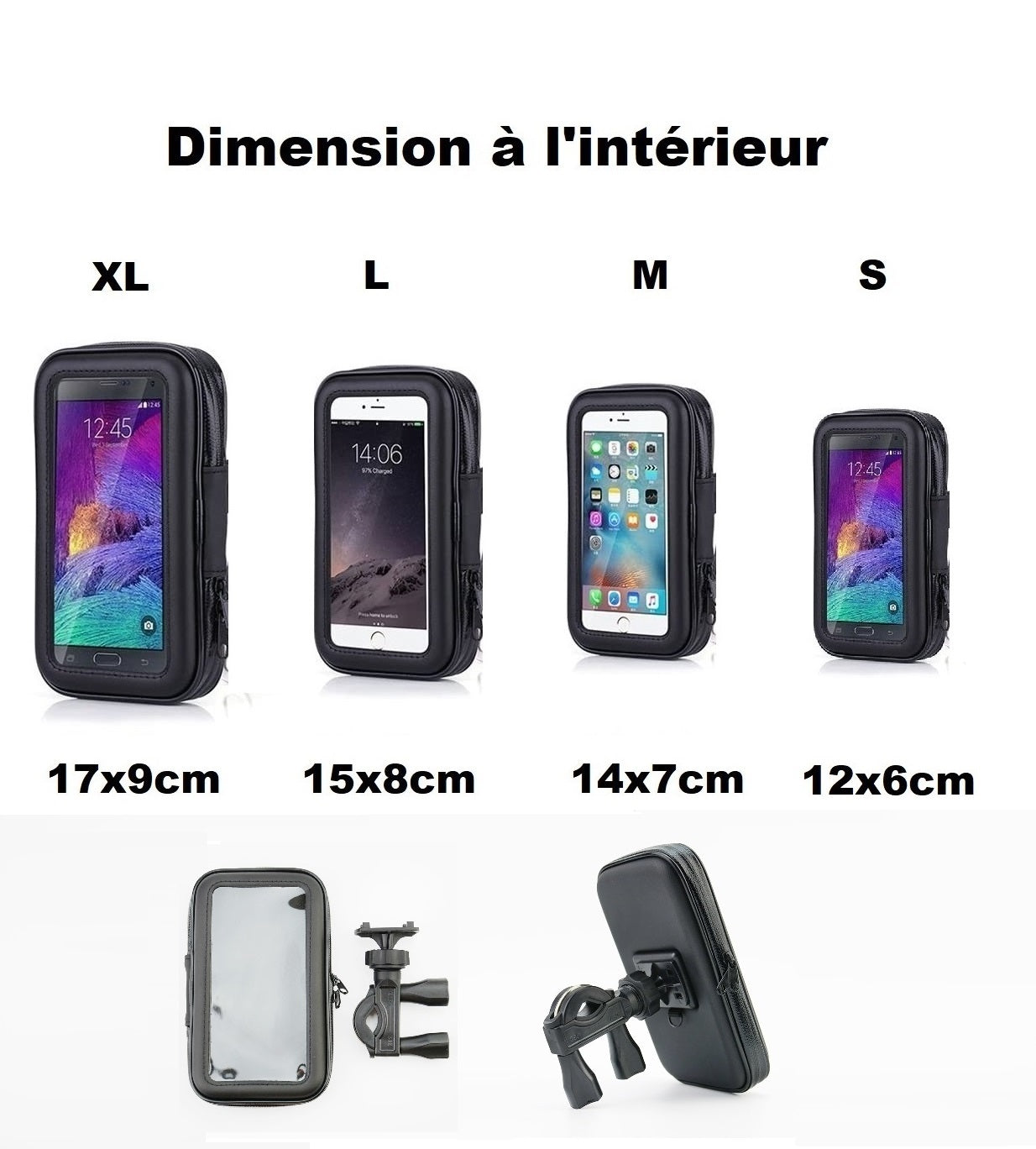 🔥NOUVEAU MODÈLE Support téléphone modèle UNIVERSEL 🚲 🛵 🏍 🛴