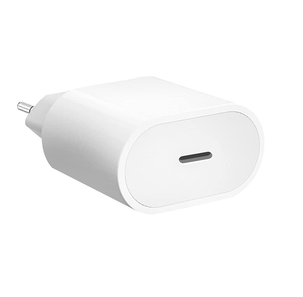 Chargeur USB-C 20W Charge Rapide Power Delivery Compatible iPhone 17/16/15, Samsung Galaxy, Xiaomi, Google Pixel – Adaptateur Secteur