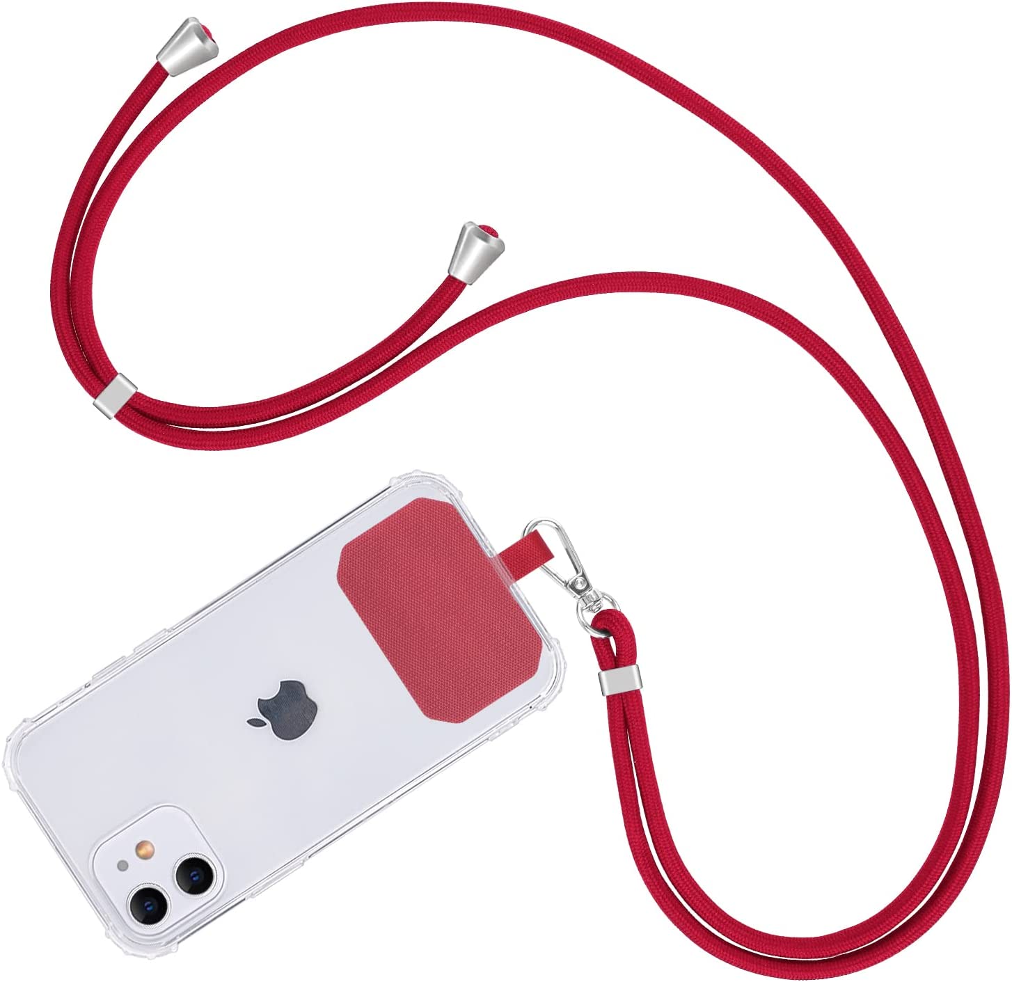 Lanière sangle Cordon Tour de Cou Universel pour téléphone – Mains Libres et Anti-Chute iPhone | Samsung