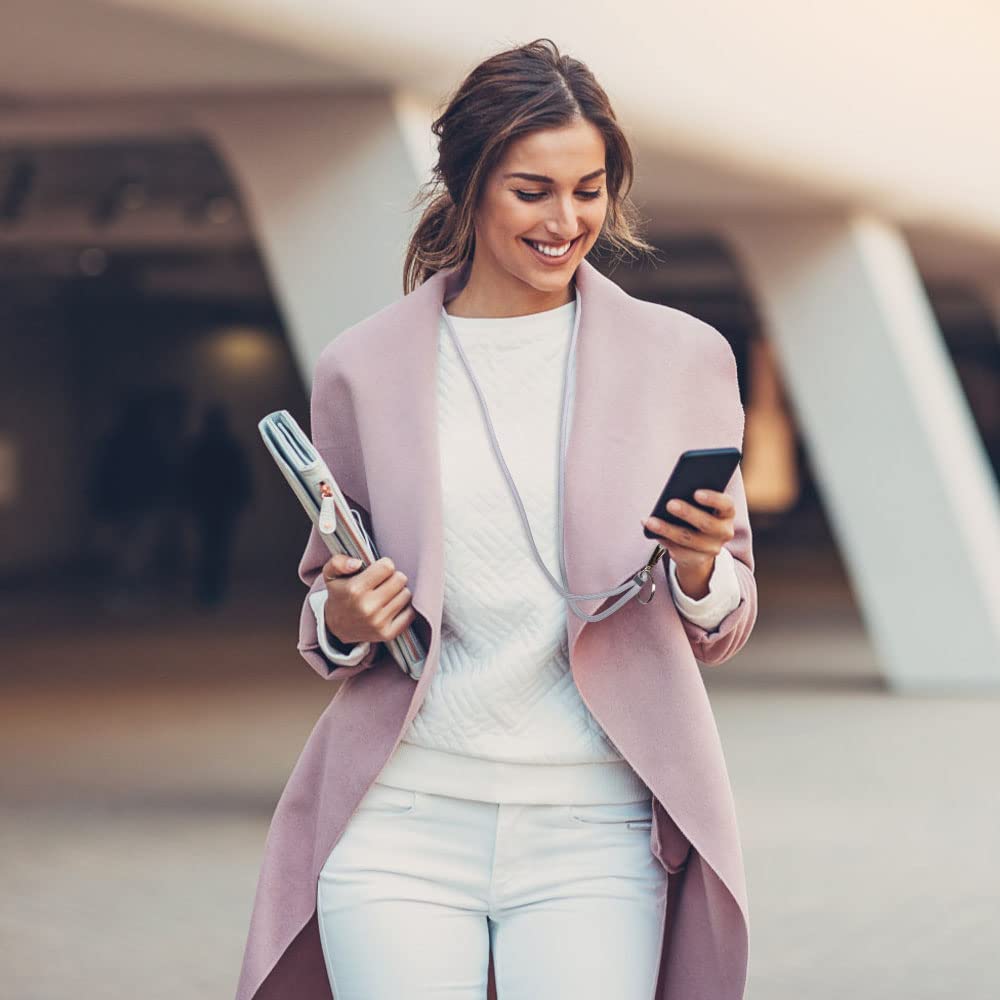 Lanière sangle Cordon Tour de Cou Universel pour téléphone – Mains Libres et Anti-Chute iPhone | Samsung