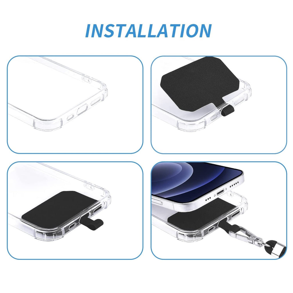 Lanière sangle Cordon Tour de Cou Universel pour téléphone – Mains Libres et Anti-Chute iPhone | Samsung