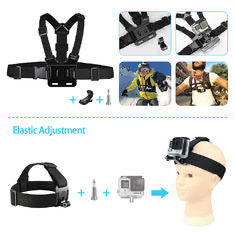 Pack d'accessoires pour caméra GoPro 12en1