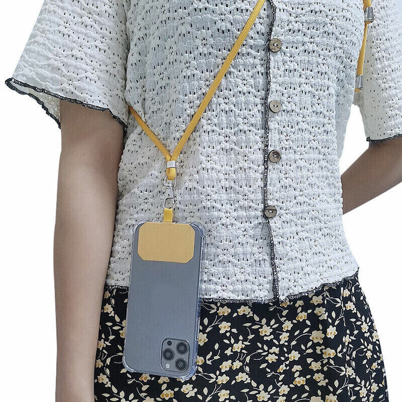 Lanière sangle Cordon Tour de Cou Universel pour téléphone – Mains Libres et Anti-Chute iPhone | Samsung